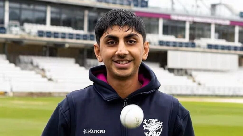 England's Shoaib Bashir, whose parents are from Pakistan