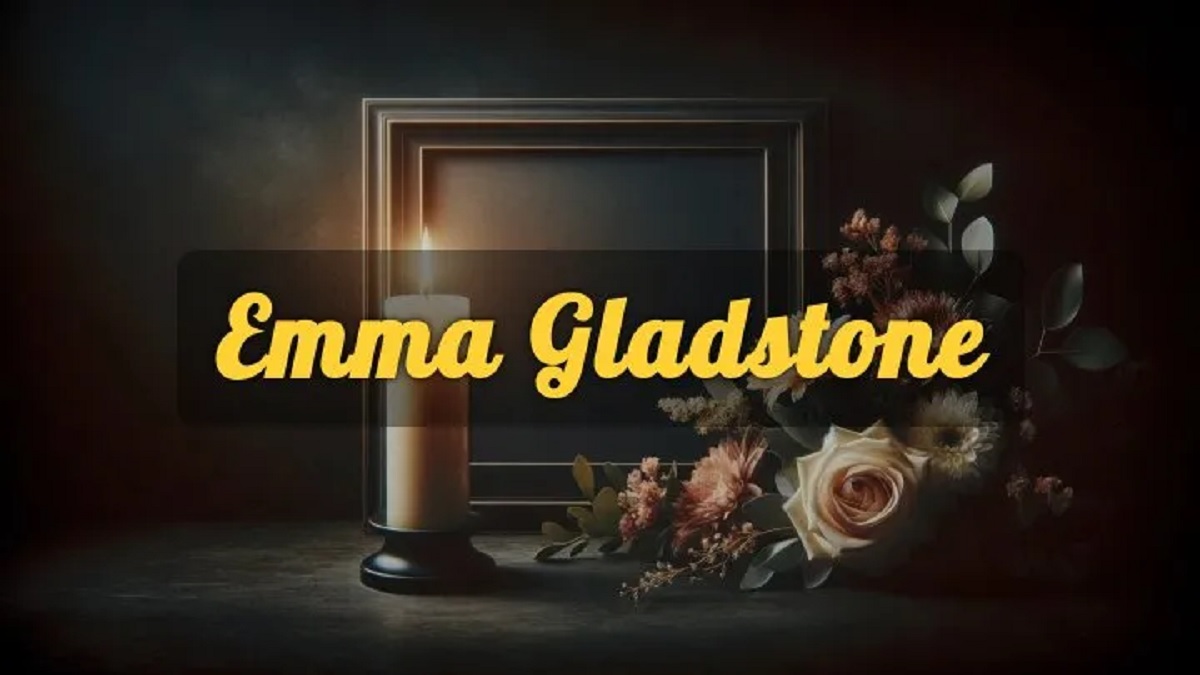 emma gladstone death and obituary