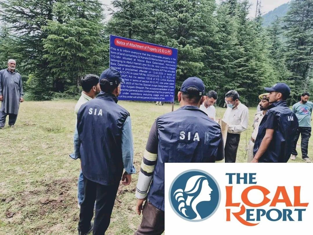 UPA and CRPC provisions under the provisions of terrorist -based terrorist attached by SIA J&K