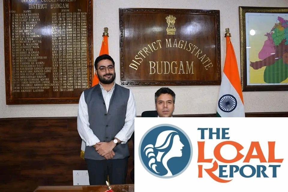 Dr. Bilal Mohi-ud-yor Bhat took over as DC Budgam