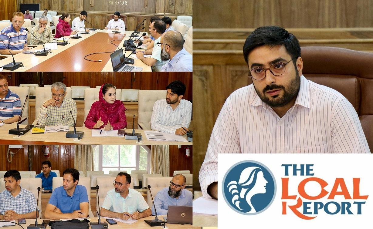 DC Srinagar reviewed the implementation of water supply projects under Amarut 2.0