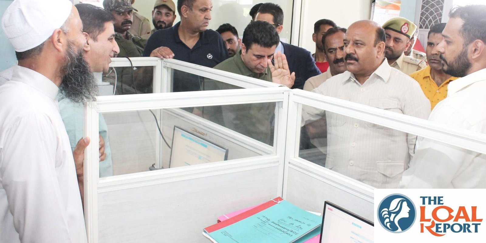 Dye CM surprises the office of Labor Commissioner in Srinagar