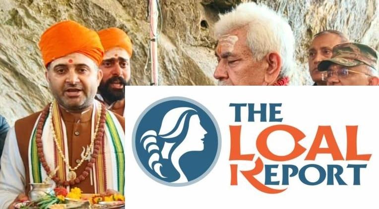 LG Sinha pays orders for Baba Barfani; 'Pratan Puja' is done in the holy cave