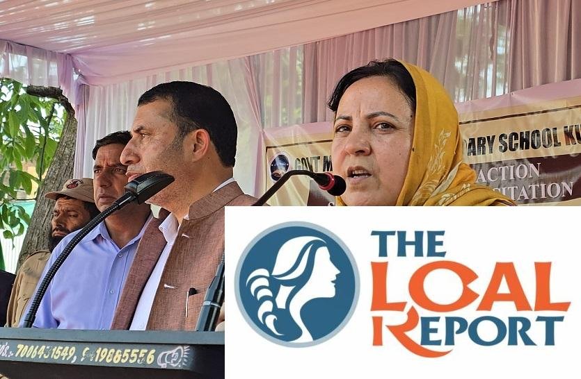 Sakeena visits Itoo Gulmarg constituency