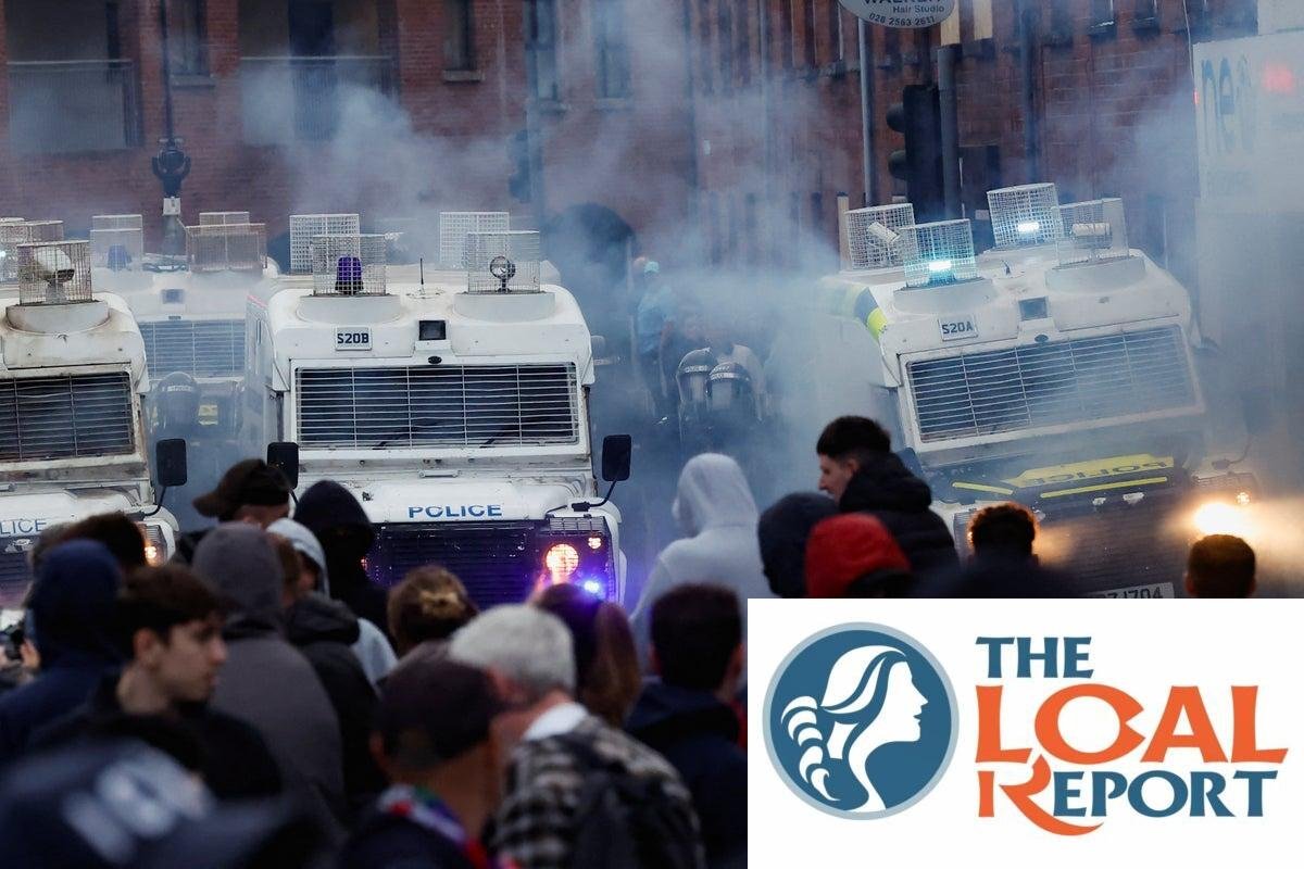 Northern Ireland riots latest: Holiday Center set fire to disturbance third night
