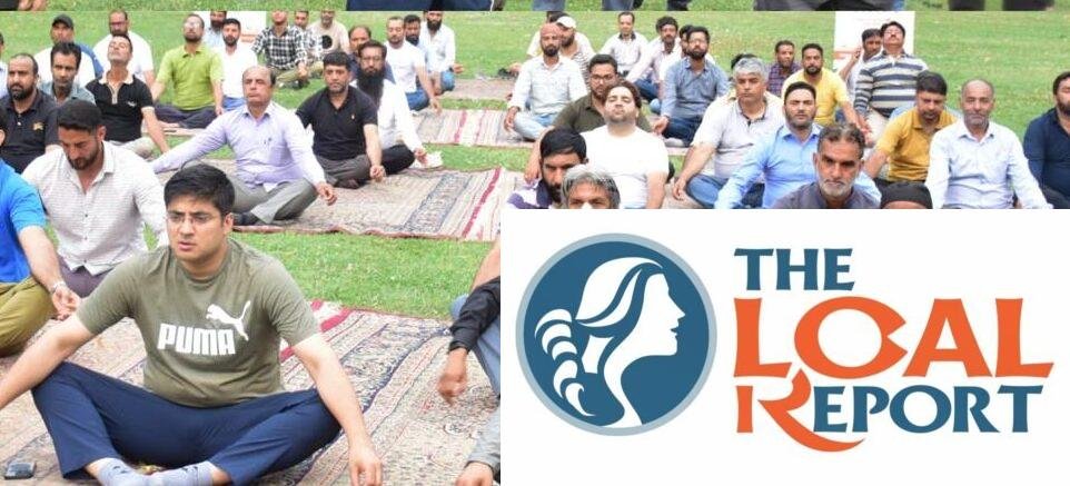 Srinagar Municipal Corporation celebrates 'International Yoga Day'