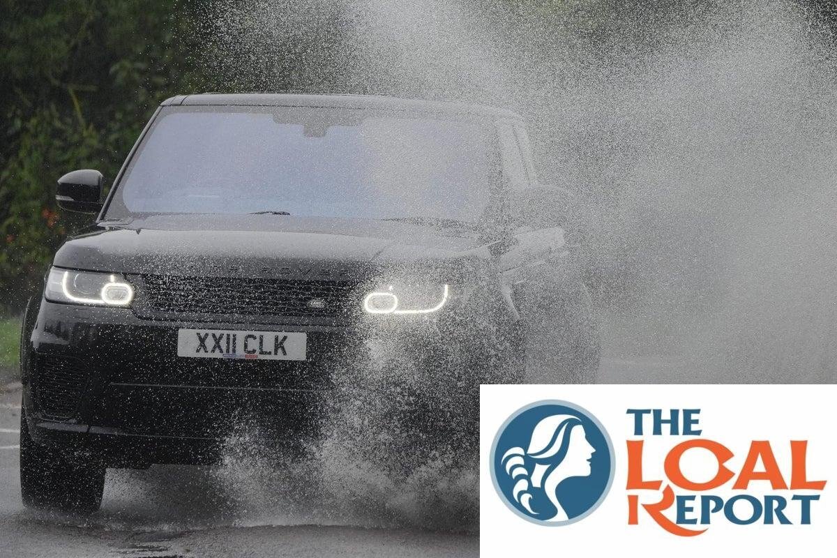 Heatwave starts getting up all over Britain while walking in thunder and rain