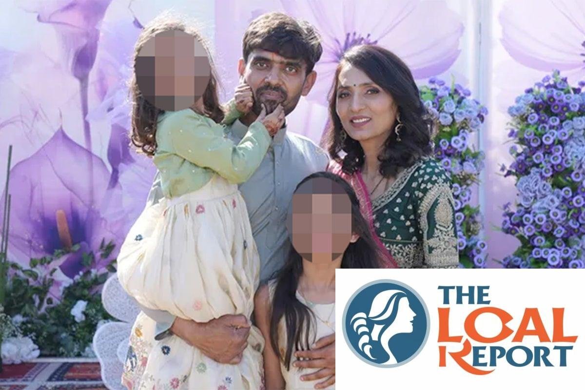 Weeks after the death of the mother, girls get orphaned as a father in Air India.