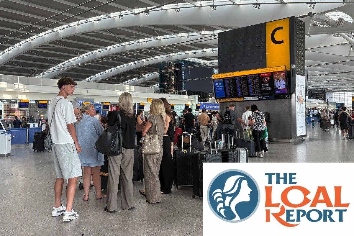 Airport in anarchy after flights of air traffic control outage grounds