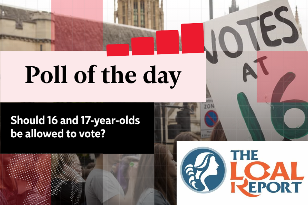 Day pole: Should children aged 16 and 17 be allowed to vote?
