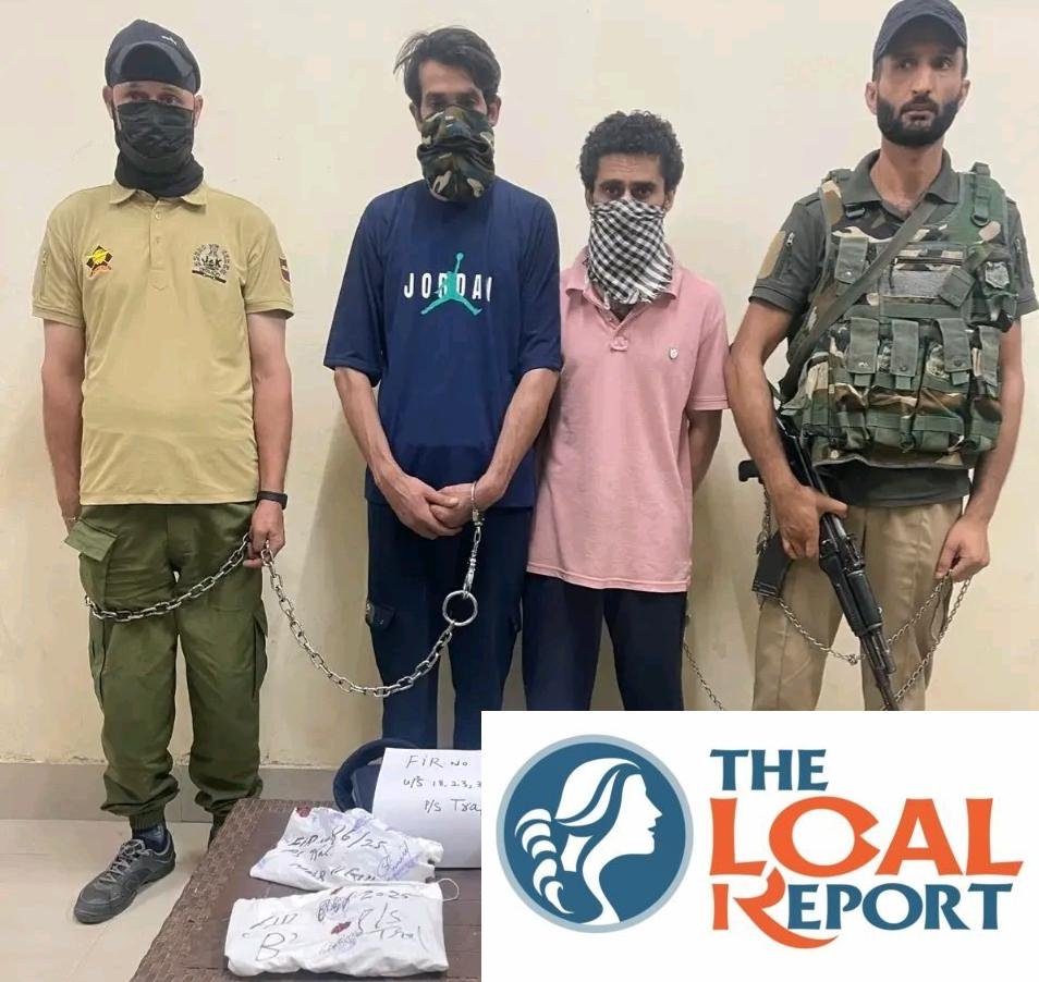 Two terrorist colleagues arrested in Tral, explosive material and ammunition arrested: Police