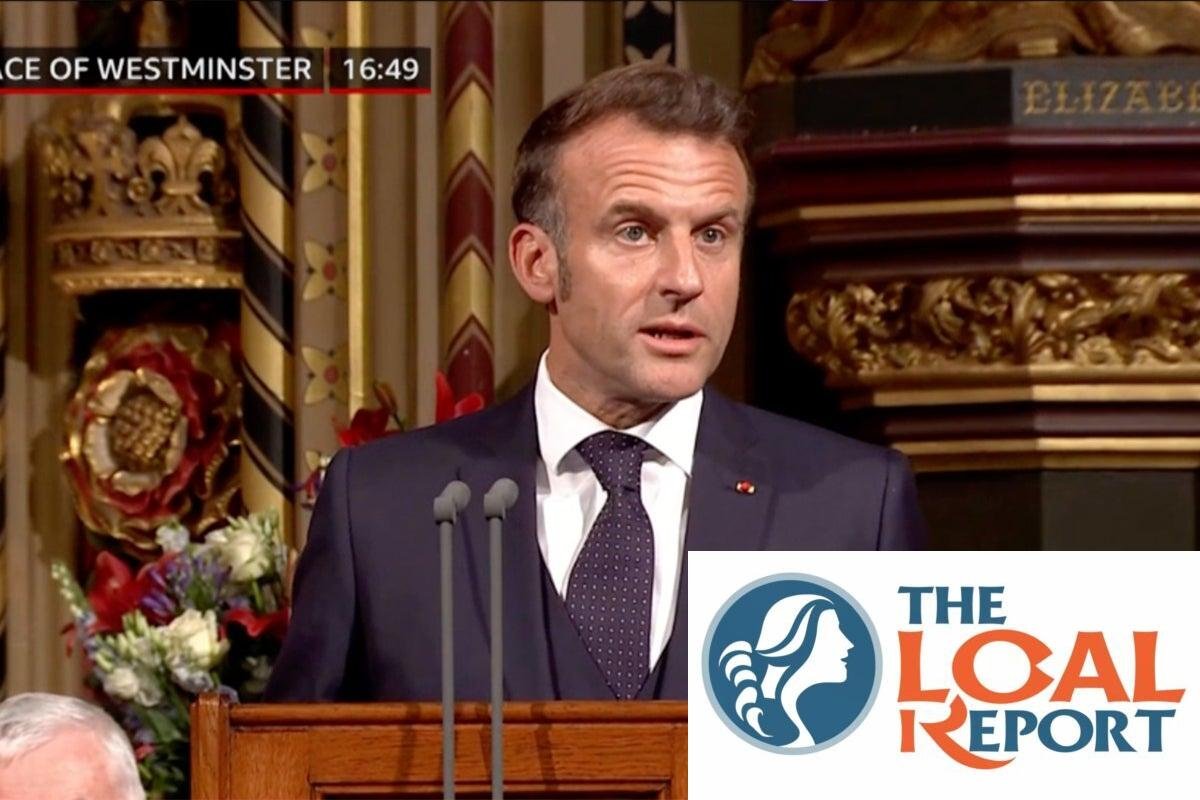 Macron: Britain and France should be shoulder to protect Europe.