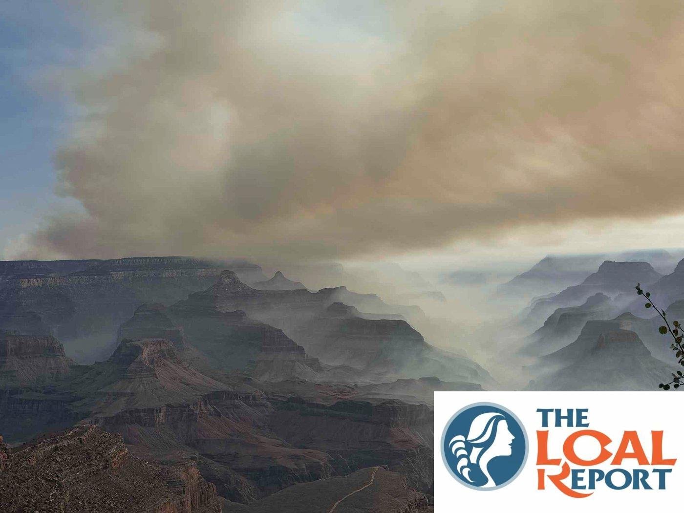 The wildfire with Grand Canyon's North Rim destroys the historic lodge and is spreading rapidly