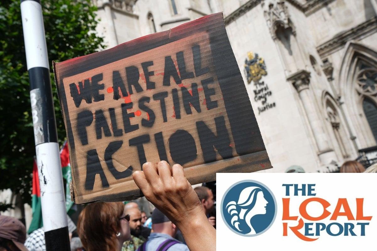 Police warned the planned Palestine Action Protests.