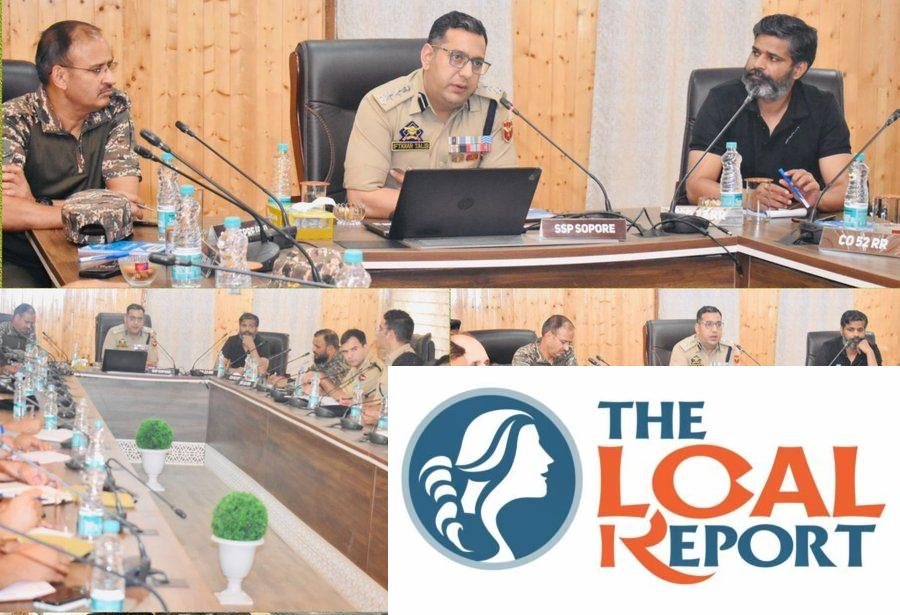 Sopore Police has held a joint security review meeting before Independence Day