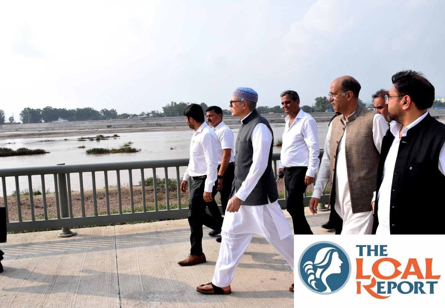 Chief Minister reviews the progress of Tawi Riverfront Development Project in Jammu