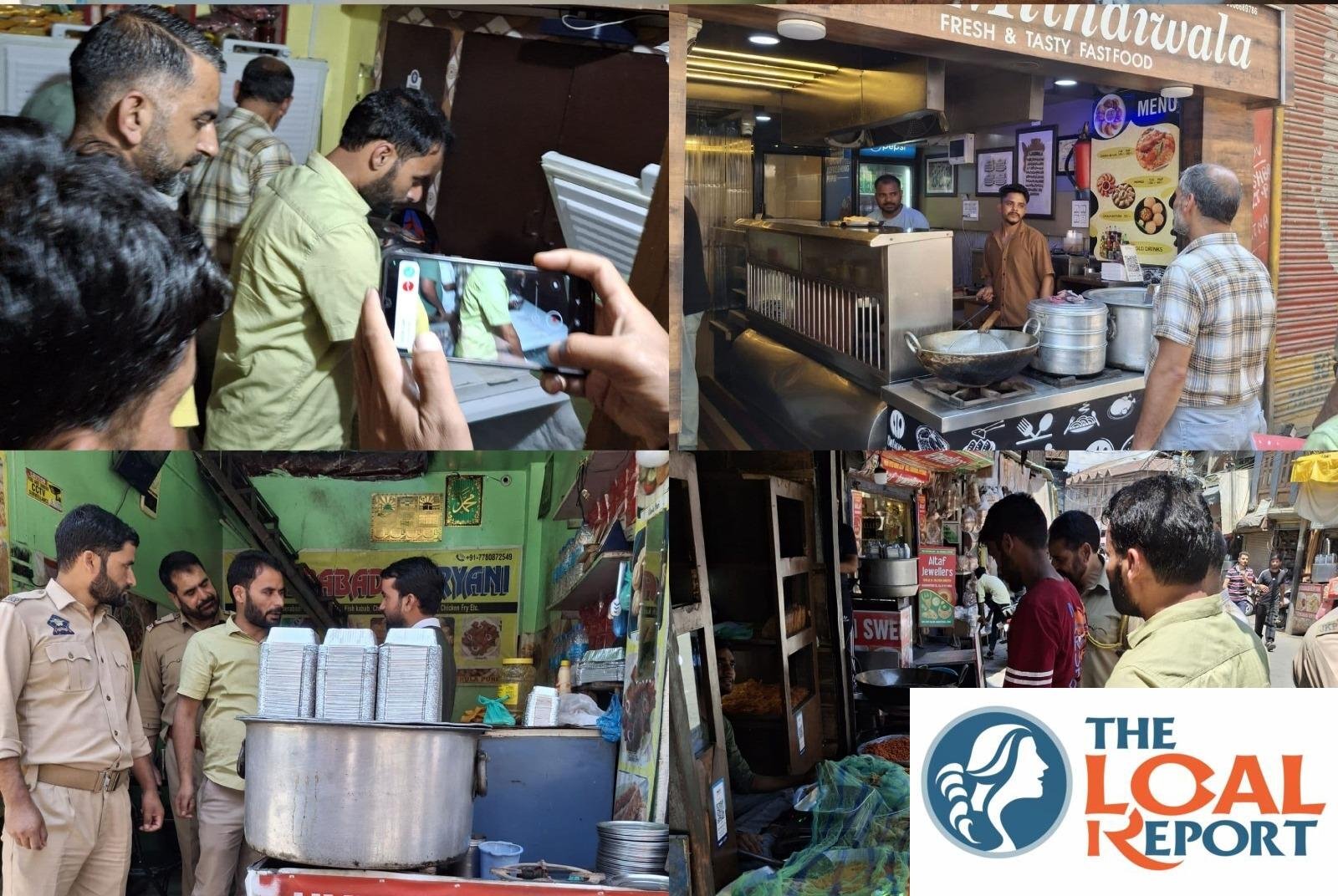 The Food Safety Department conducts a large crack on illegal meat trade, uses synthetic food colors in Anantnag