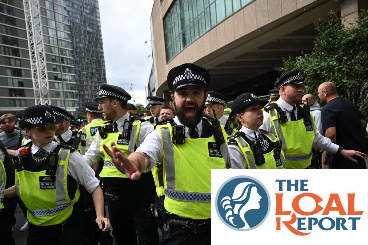 Police plan to protest more migrant hotel for further violence