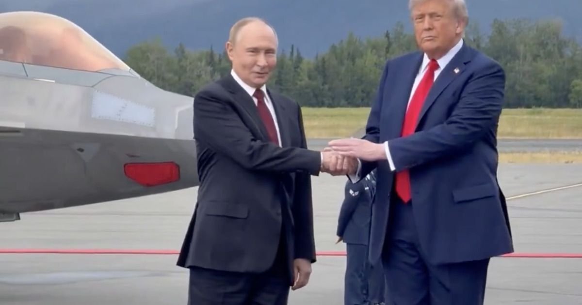 Watch: President Trump congratulated President Putin in Alaska. WLT Report