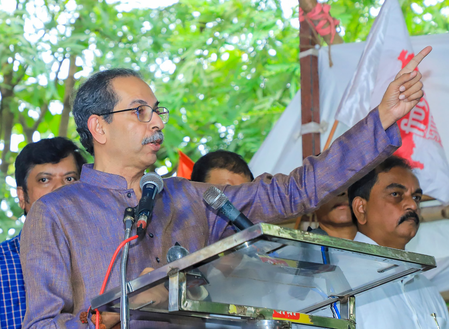 Shiv Sena(UBT)'s Saamana slams Maha govt, says farmers, contractors committing suicide