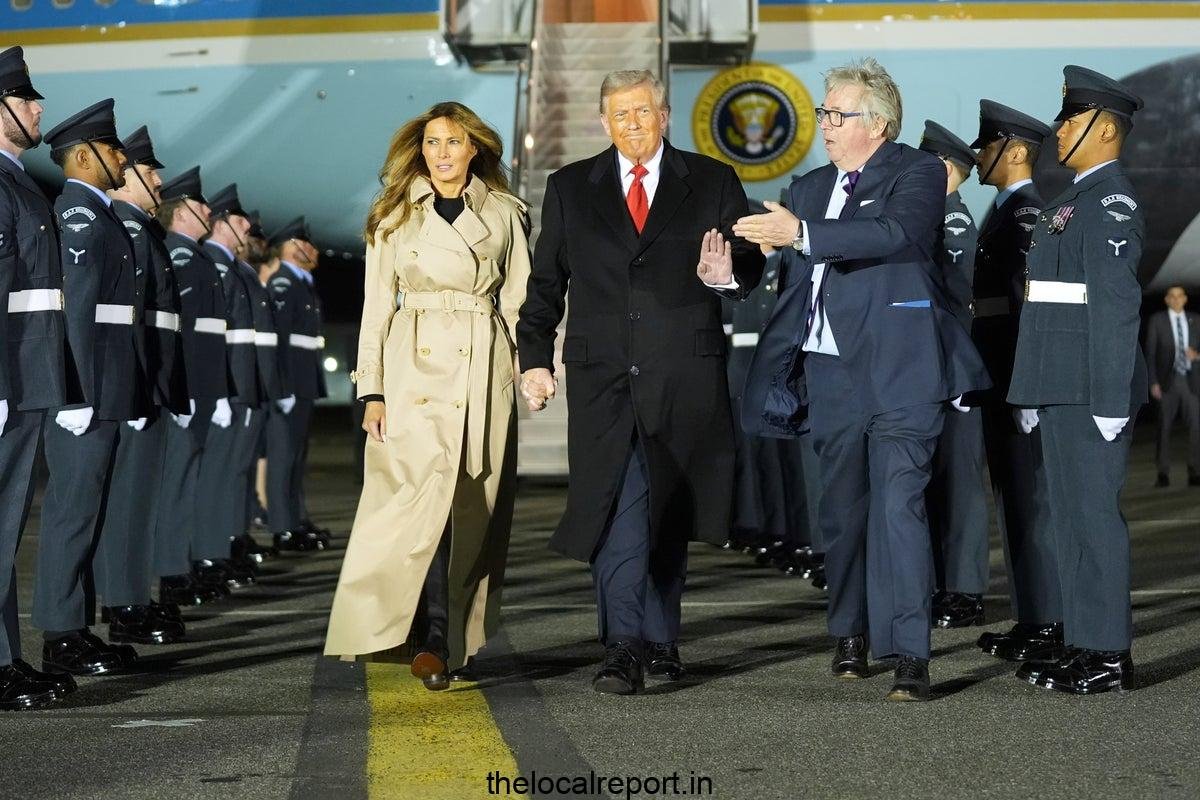 Look Live: Raja and Rani hosted Donald Trump at Windsor Castle for a trip to the kingdom