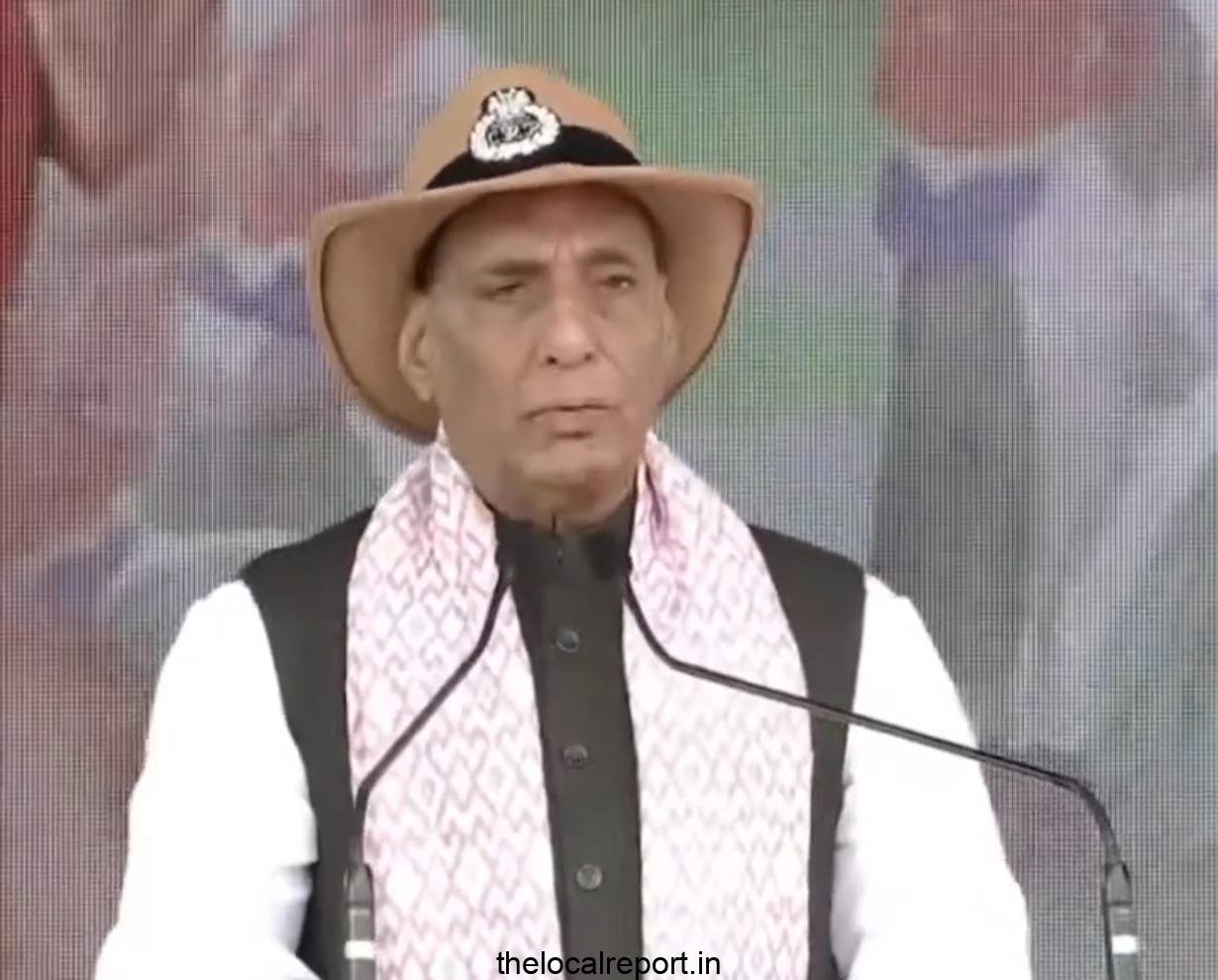 No third-party intervention in India-Pakistan: Rajnath Singh