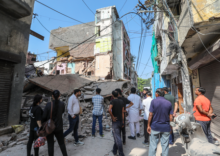 Two women buried in the form of collapse of dilapidated house in Jaipur; Elderly woman dies on the spot