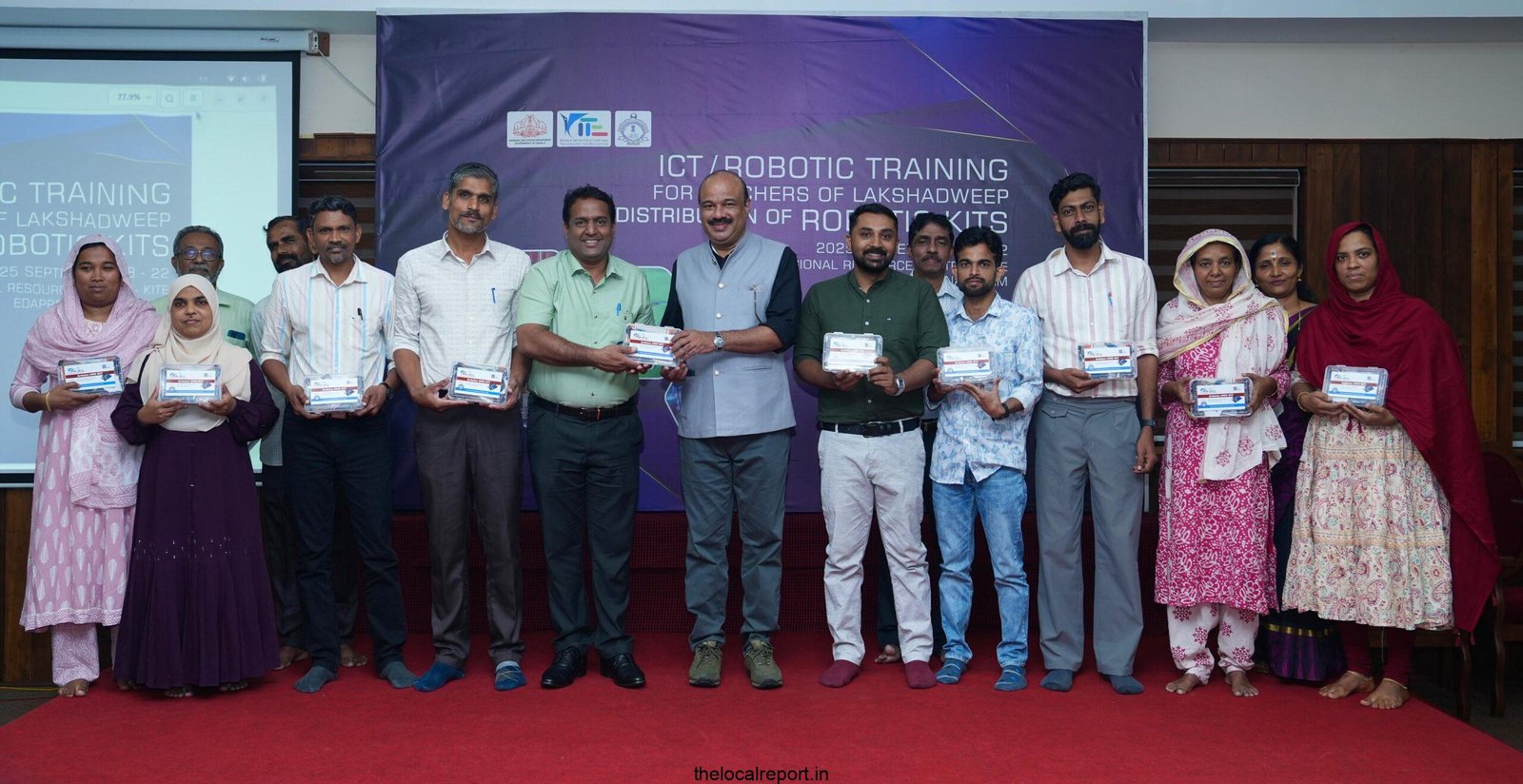 Kite distributes robotics kits to Lakshadweep schools