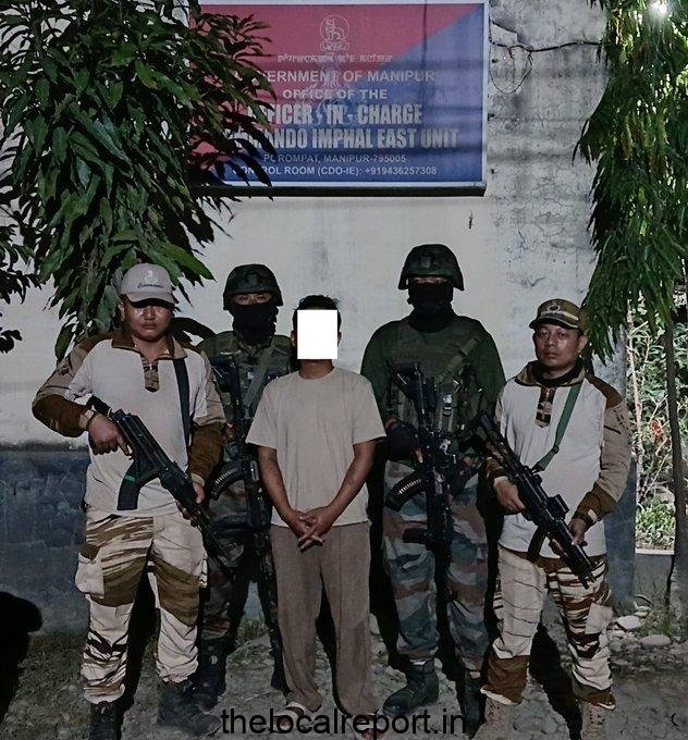 4 terrorists held in Manipur, weapons and ammunition recovered