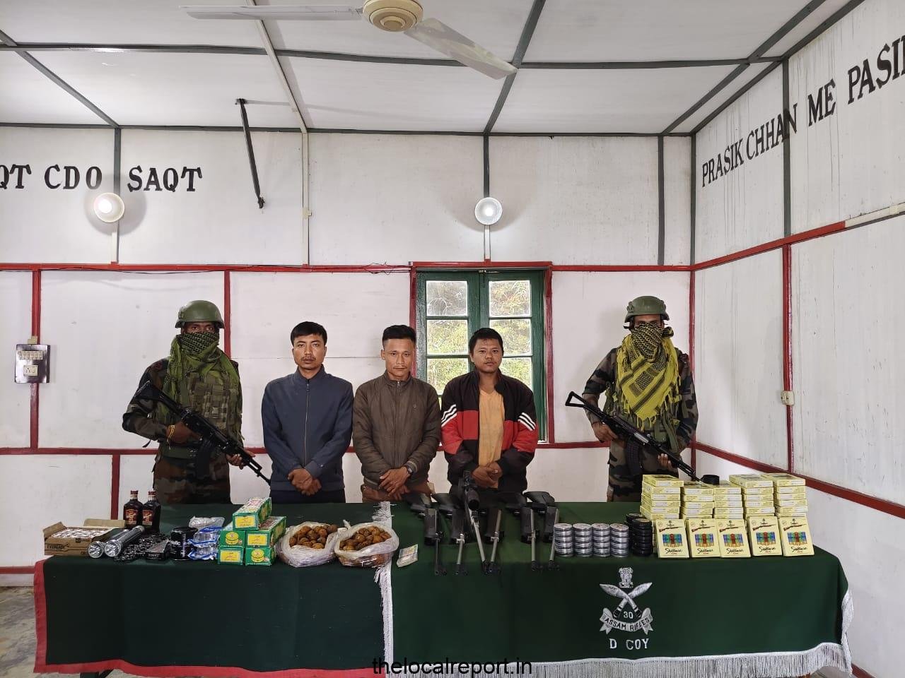 Assam Rifles smuggles weapons and drugs in Mizoram