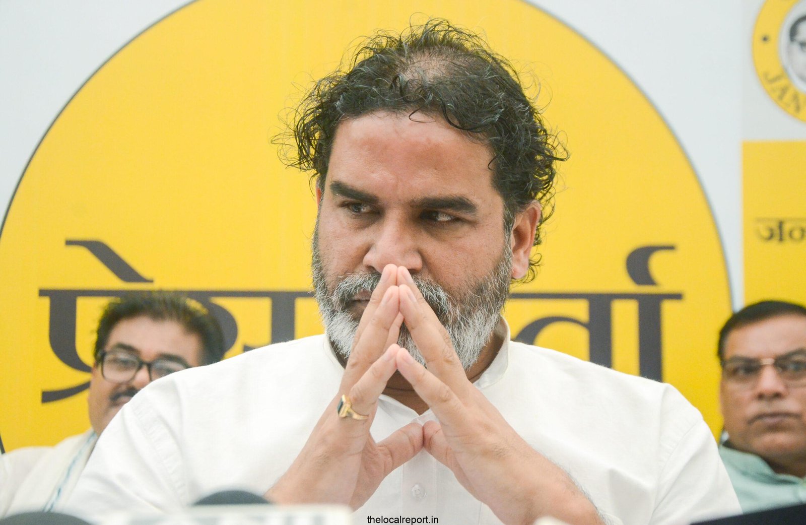 Bihar: Jan Suraj presented a memorandum to Guv who demanded action against Dye CM