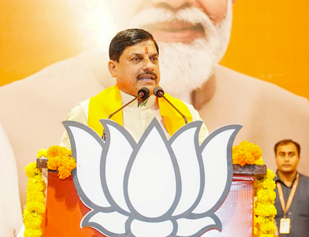 CM Yadav hit back to MP Kang chief, says that the party cannot give a lecture to BJP on cow protection