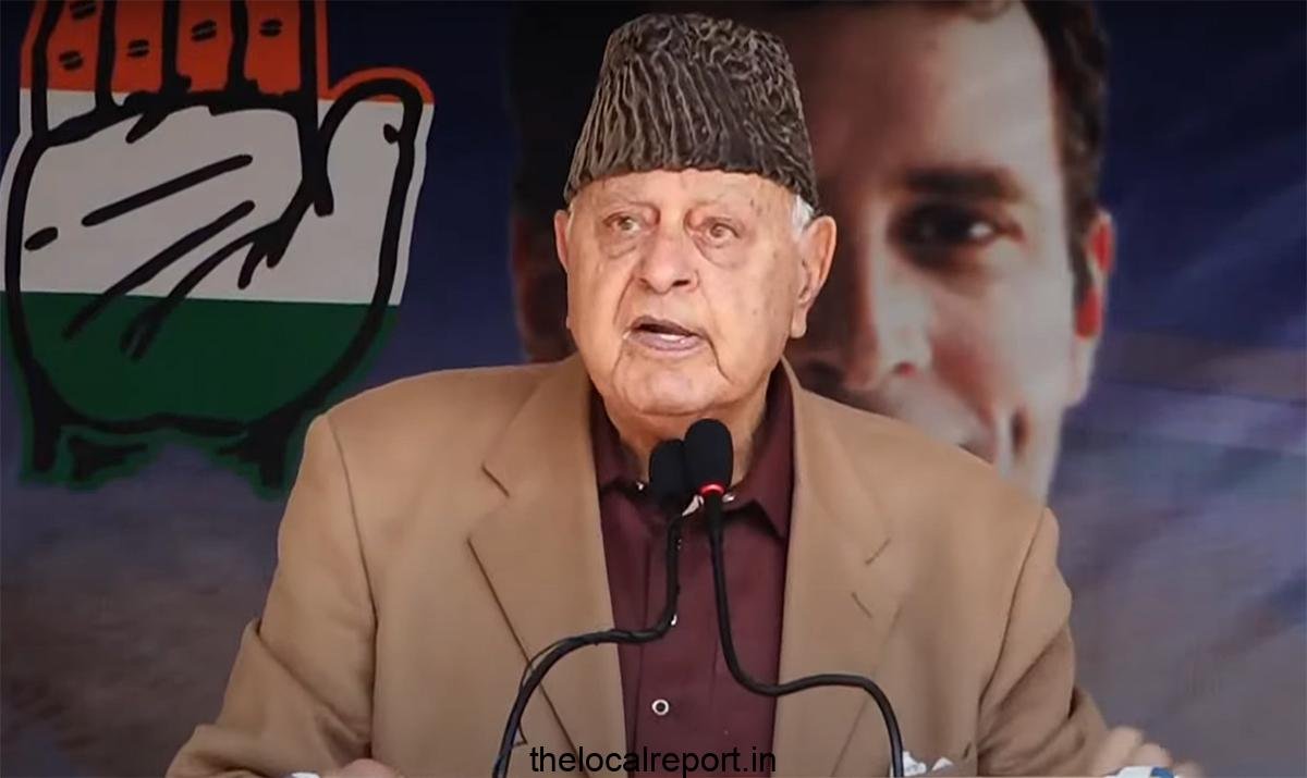 Farooq Abdullah says