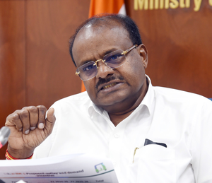 Kang government 'snatching' land in Karnataka from poor farmers: Union Minister Kumaraswamy