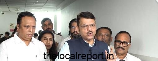Maha CM Fadnavis puts rain toll at 8, assurances financial assistance to the affected farmers.