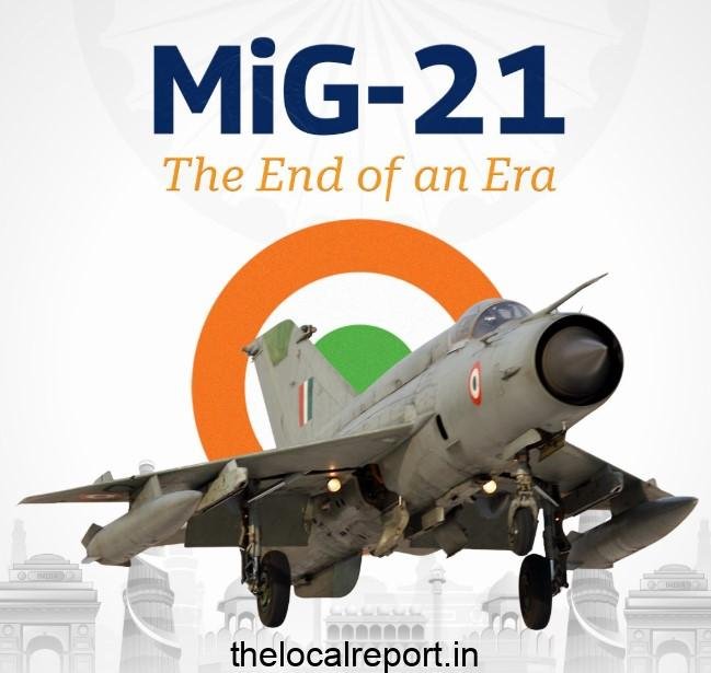 Memorable reunion in Chandigarh today for 'final salute' for MiG -21