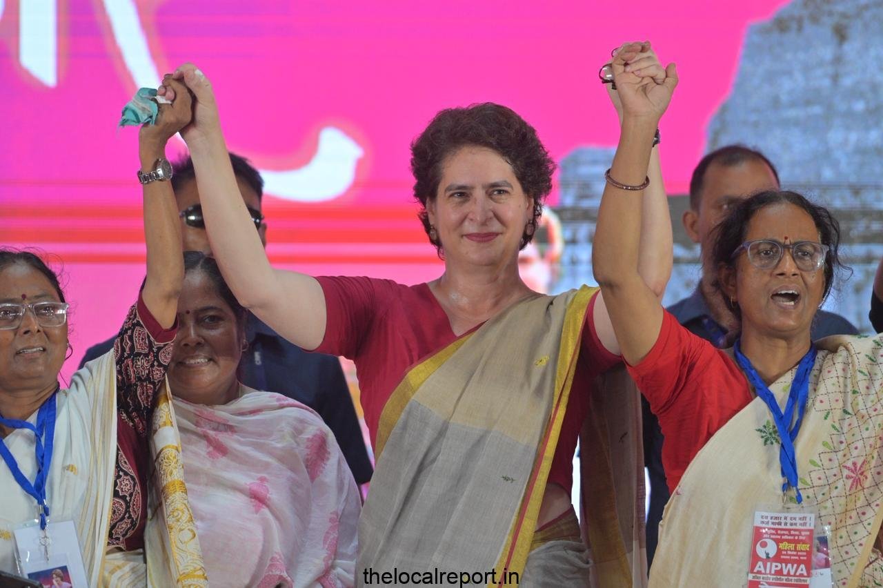 NDA scared of women's power, transfer cash to buy votes ahead of Bihar: Priyanka Gandhi