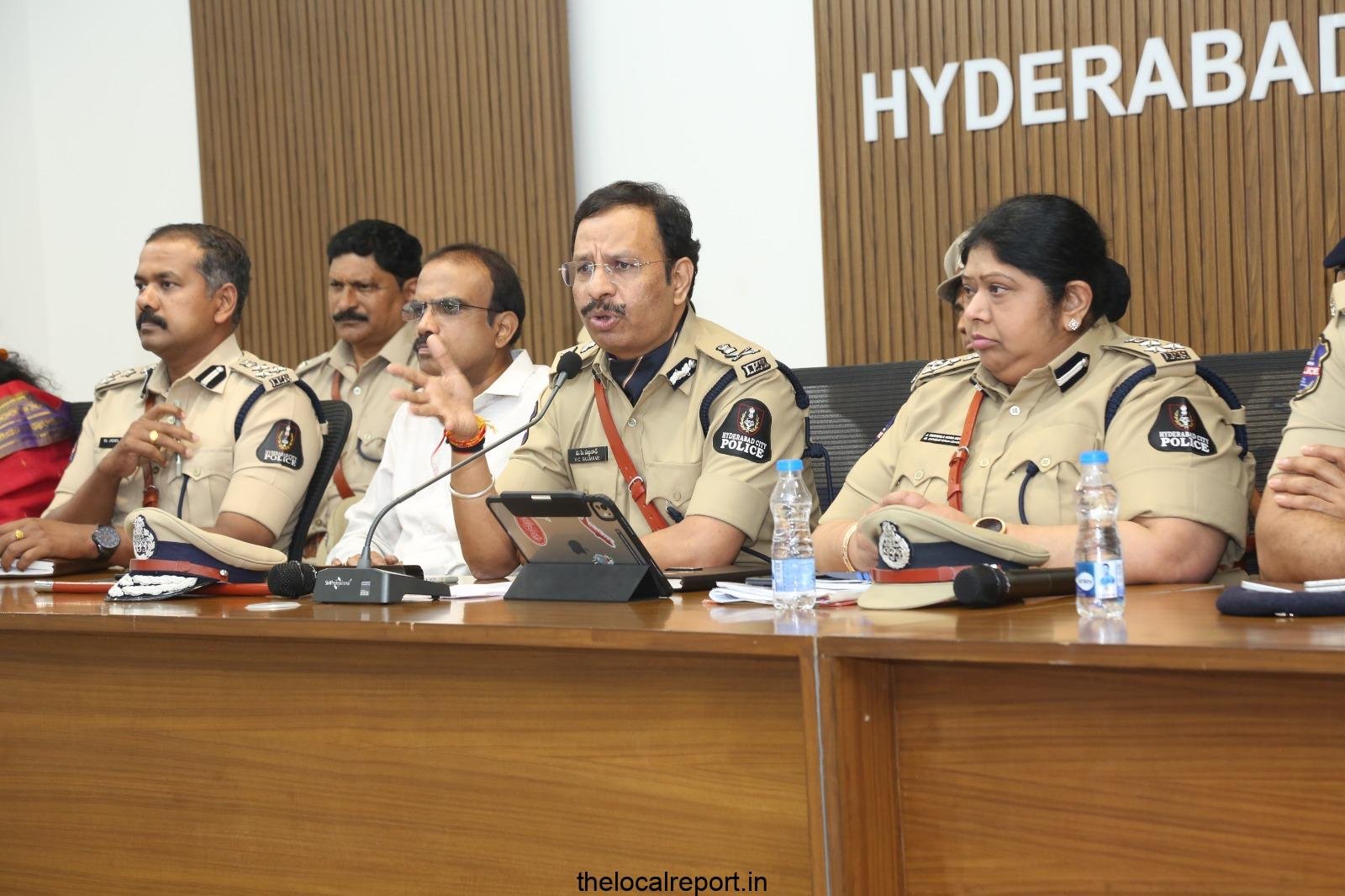New Hyderabad Police Commissioner says that drug men's will be dealt with iron hand