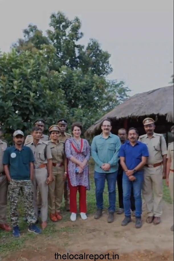 Priyanka Gandhi asks a collective solution for a man-neimal struggle in Wayanad