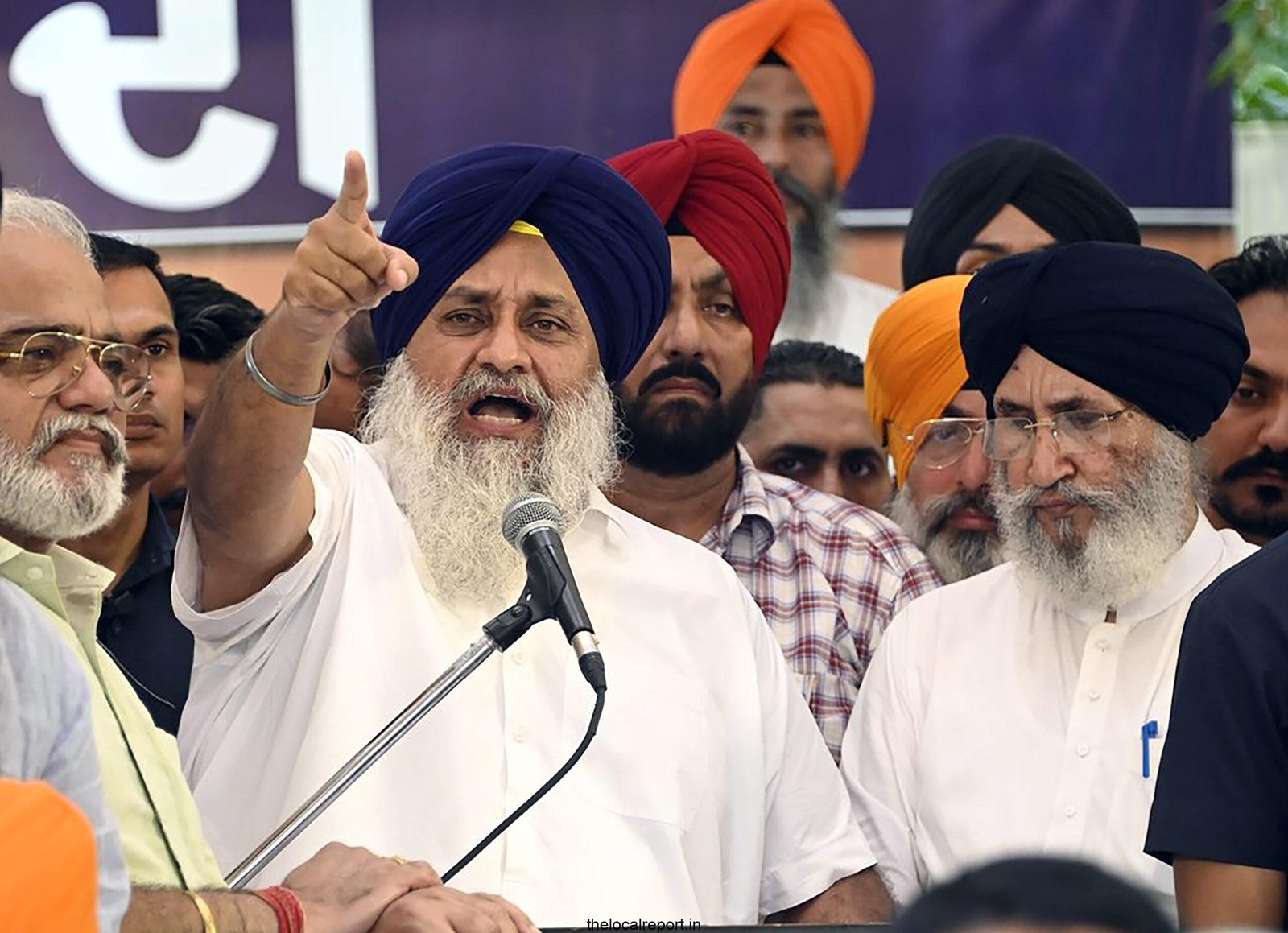 Punjab CM implemented drama to hide failures in releasing funds for flood-hits: Sukhbir Badal