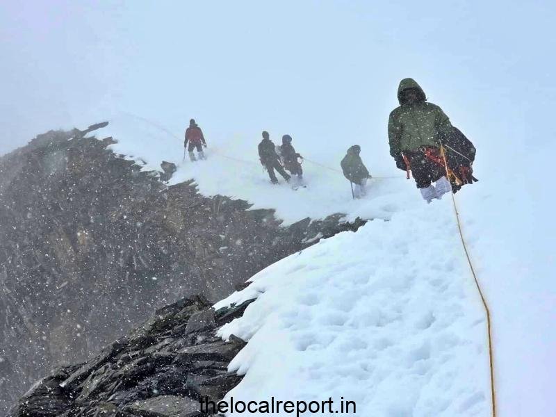 Showing bravery and commitment to nature, Indian Army soldiers scored Mount Gorichen in Arunachal