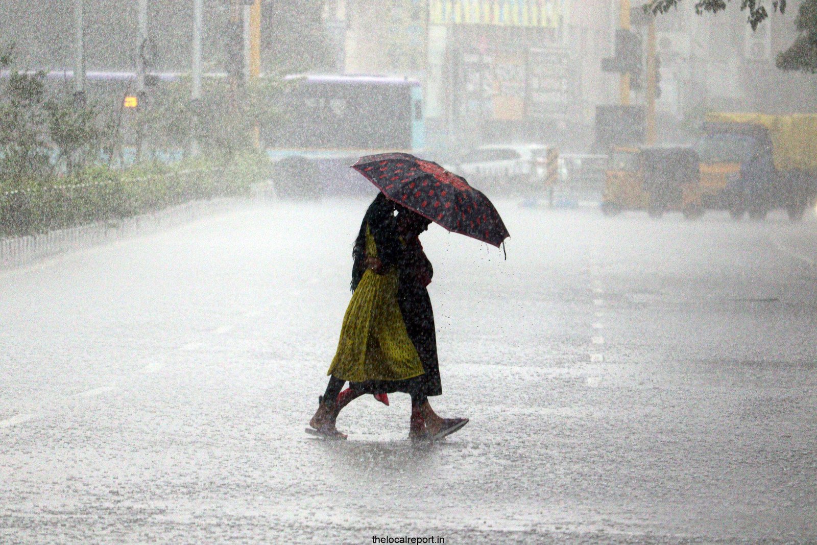 Strong rain for some parts of Tamil Nadu, forecast heavy rain today