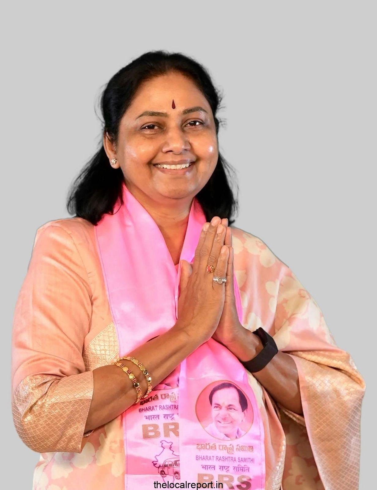 Sunita Jubilee is BRS candidate for Hills by -election