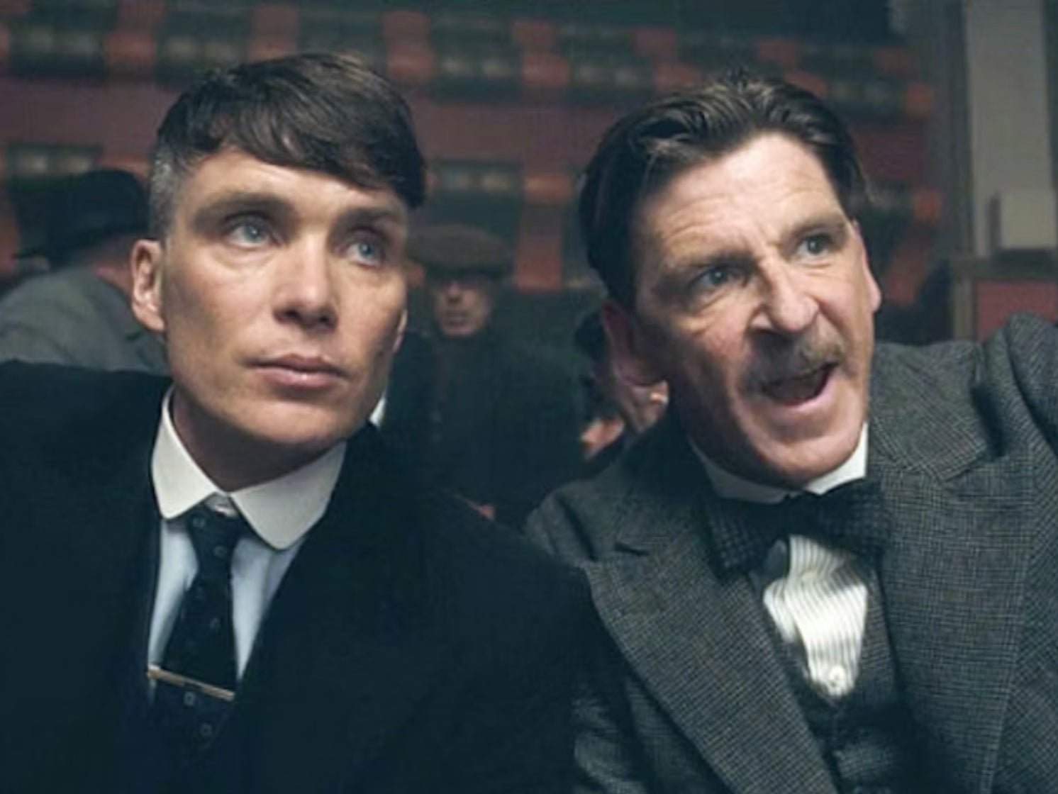 Sylon Murphy and Paul Anderson in 'Piki Blinders'
