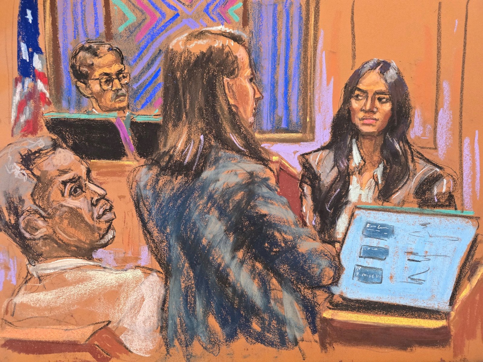 The former-girlfriend how Ventura, a musician, testified about the sex-trafficking trials of Comombs for several days, which he is about physical abuse that he had ties with combs during a 10-year long relationship.