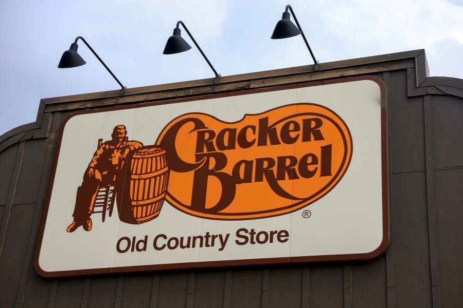 Cracker barrel eventually returned to its previous logo