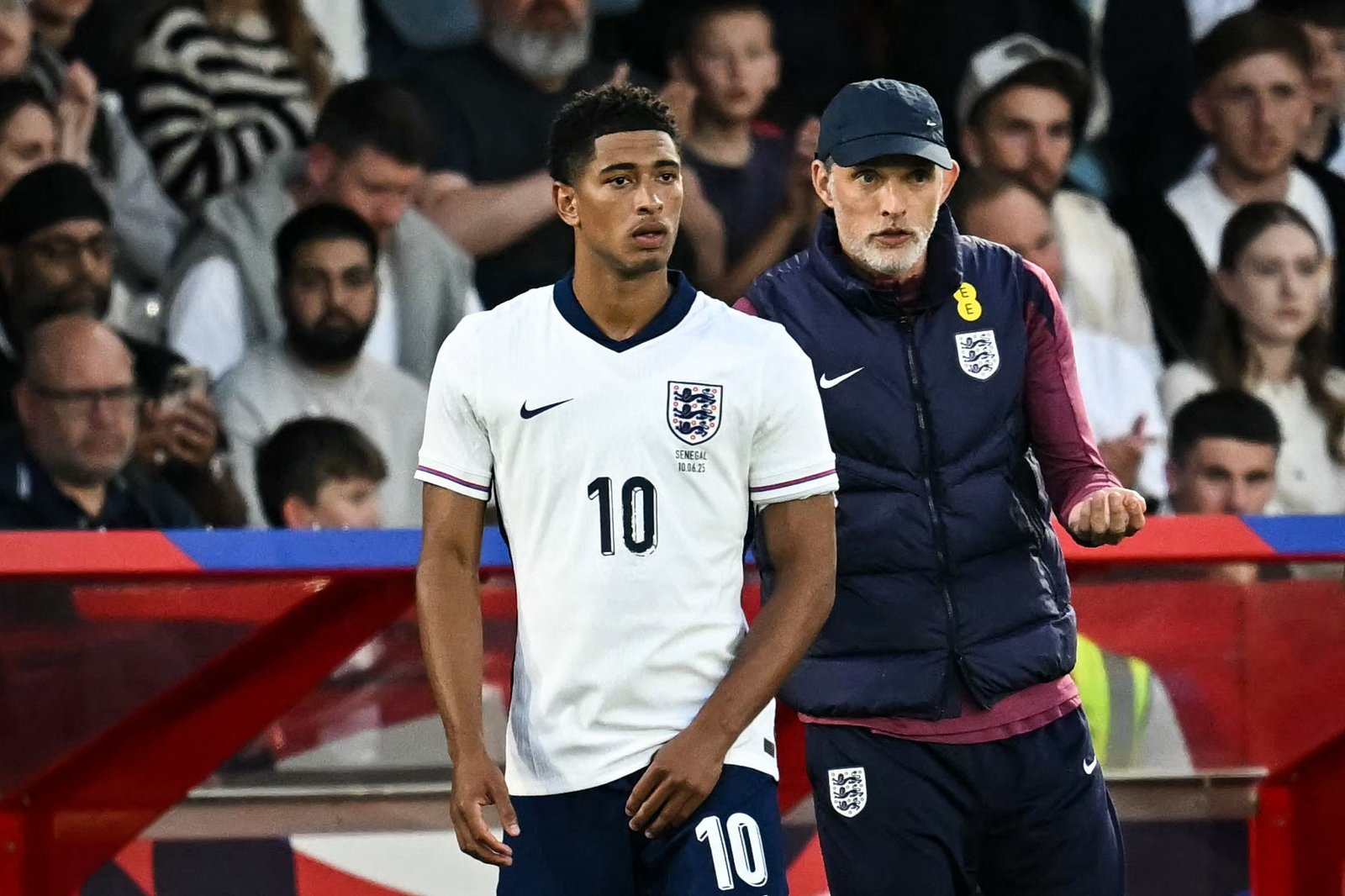 Thomas Tochhel has dropped Jude Belingham from his England squad