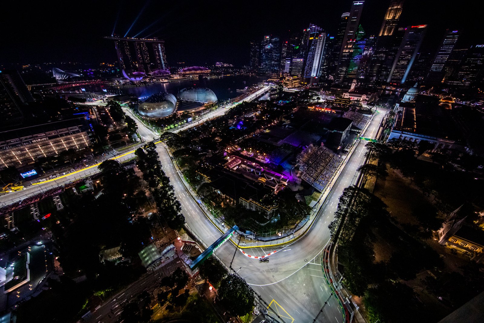 F1 is head of Singapore for Round 18 of the 2025 season