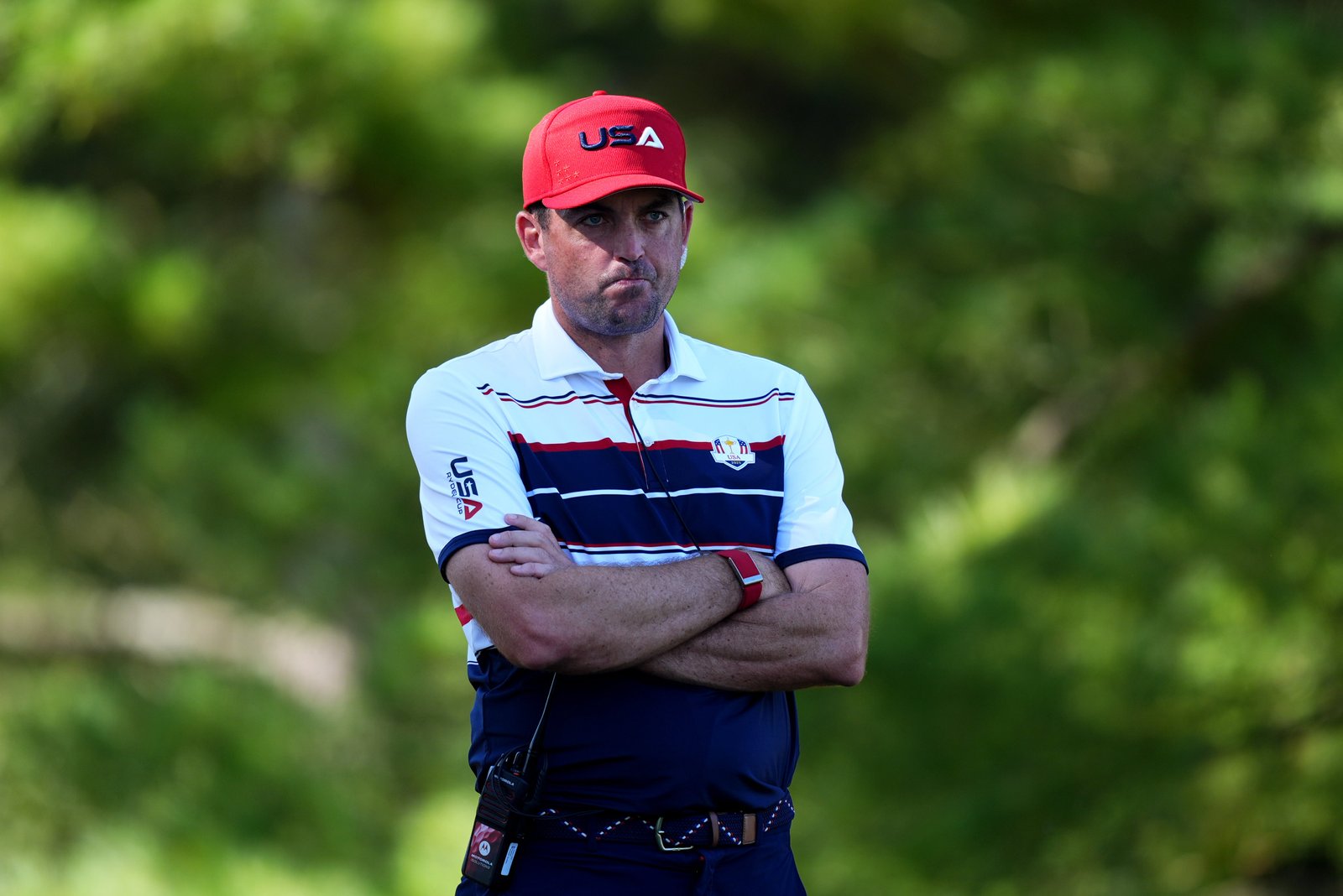 US captain Keagan Bradley has fired back on allegations about American fans in the Rider Cup