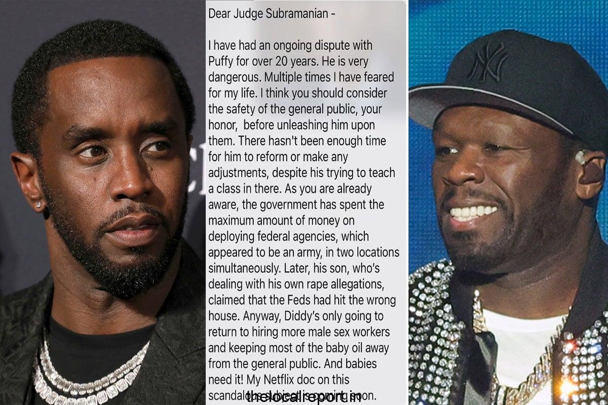 50 stolls urged the judge to weigh public safety with a letter